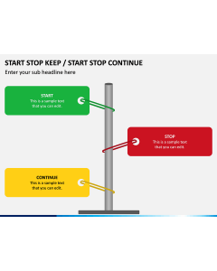 Start Stop Keep PPT Slide 1