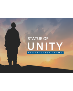 Statue of Unity PPT Slide 1