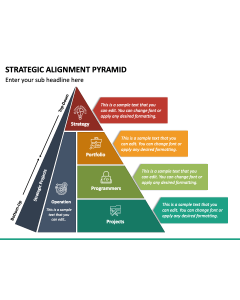 Strategic Alignment Pyramid PPT Slide 1