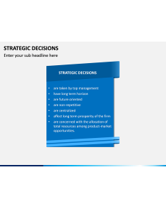 Strategic Decisions PPT Slide 1