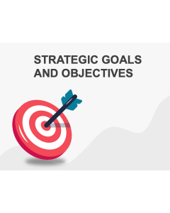 Strategic Goals and Objectives PPT Slide 1