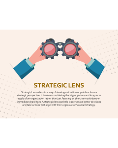Strategic Lens PPT Slide 1