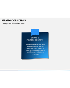 Strategic Objectives PPT Slide 1