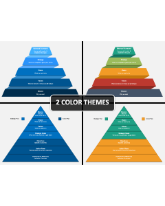 Strategic Plan Hierarchy PPT Cover Slide