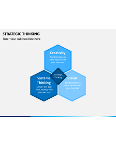 Strategic thinking PPT slide 1