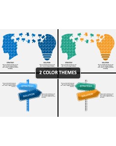 Strategy and Solution PPT Cover Slide