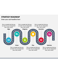 Strategy Roadmap PPT Slide 1