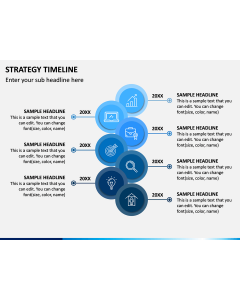 Strategy Timeline PPT Slide 1