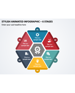 Stylish Animated Infographic - 6 Stages PPT Thumbnail