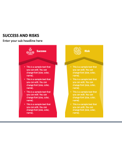 Success and Risks PPT Slide 1