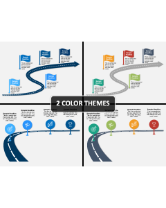 Success Roadmap PPT Cover Slide