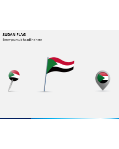 Sudan Flag PPT Slide 1