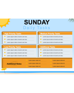Sunday Tasks PPT Thumbnail