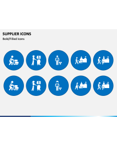 Supplier Icons PPT Slide 1