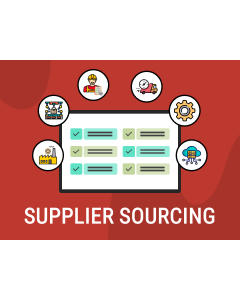 Supplier Sourcing PPT Slide 1