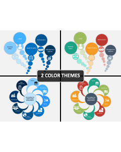 Elements of Supply Chain PPT Cover Slide