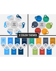 Supply Chain Strategy PPT Cover Slide