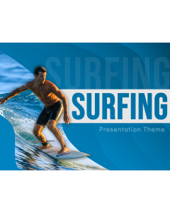 Surfing Theme PPT Thumbnail