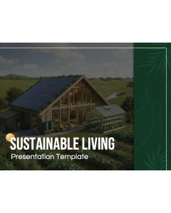 Sustainable Living PowerPoint and Google Slides Template