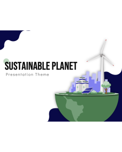 Sustainable Planet Theme PPT Thumbnail