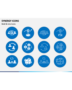 Synergy Icons PPT Slide 1