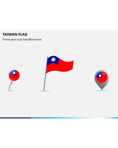 Taiwan Flag PPT Slide 1