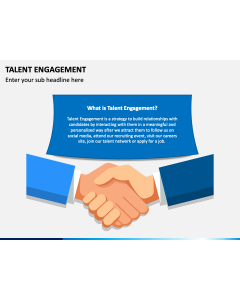 Talent Engagement PPT Slide 1