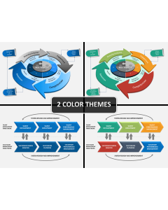 Talent management framework PPT cover slide 