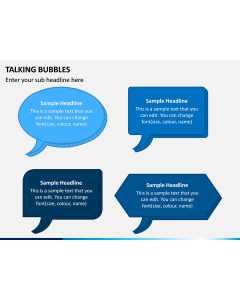 Talking Bubble PPT Slide 1