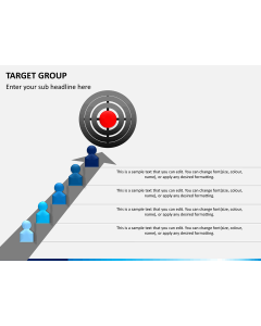 Target group PPT slide 1