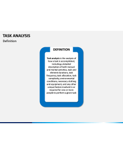 Task Analysis PPT Slide 1