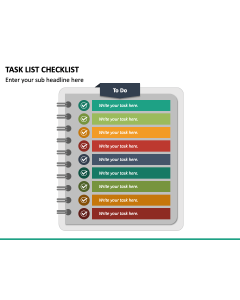 Task List Checklist PPT Slide 1