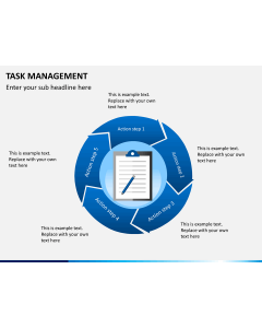 Task management PPT slide 1