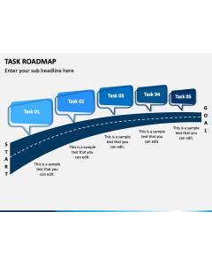 Task Roadmap PPT Slide 1
