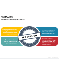 Tax Evasion PPT Slide 1