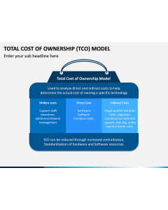 TCO model PPT slide 1