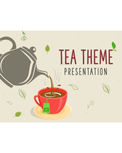 Tea Presentation Theme PPT Slide 1