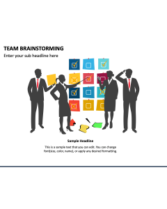 Team Brainstorming PPT Slide 1