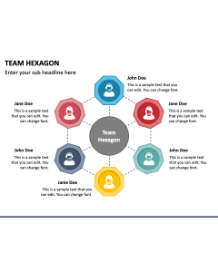 Team Hexagon PPT Slide 1
