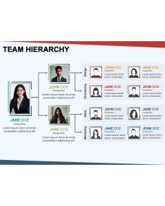Team Hierarchy PPT Slide 1