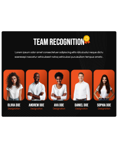 Team Recognition Slides PPT Thumbnail