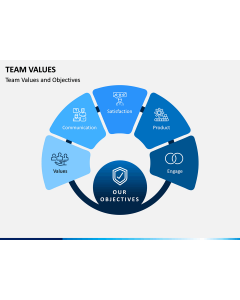 Team Values PPT Slide 1