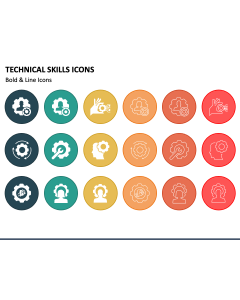 Technical Skills Icons PPT Slide 1