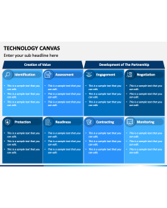 Technology Canvas PPT Slide 1