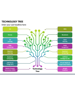 Technology Tree PPT Slide 1