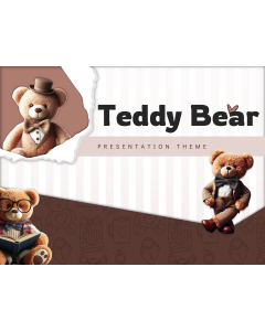Teddy Bear Presentation Theme PPT Thumbnail