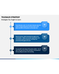 Telesales Strategy PPT Slide 1
