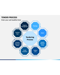 Tender Process PPT Slide 1