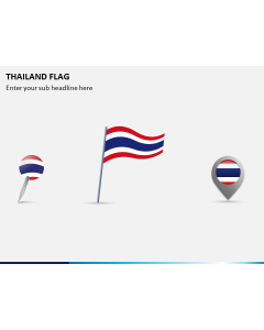 Thailand Flag PPT Slide 1