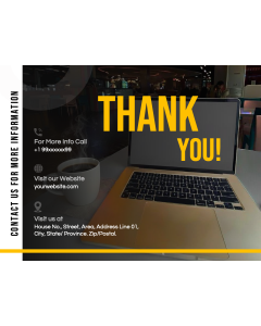 Miniature PowerPoint de remerciement